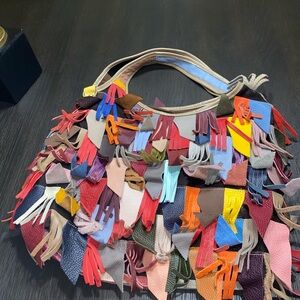 Colorful Patchwork Women's Bag